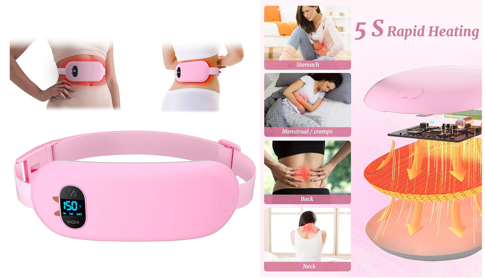 Heat pad for period pain tummy ache