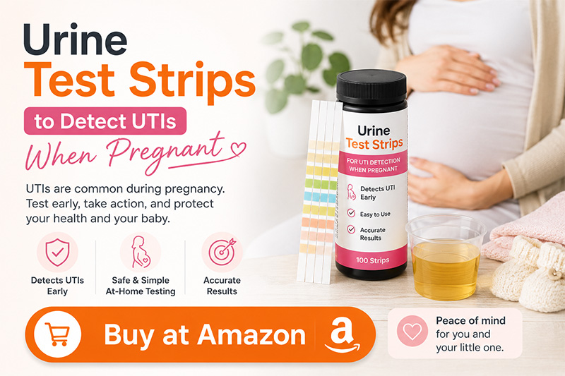 Urine Test Strips for UTIs when Pregnant